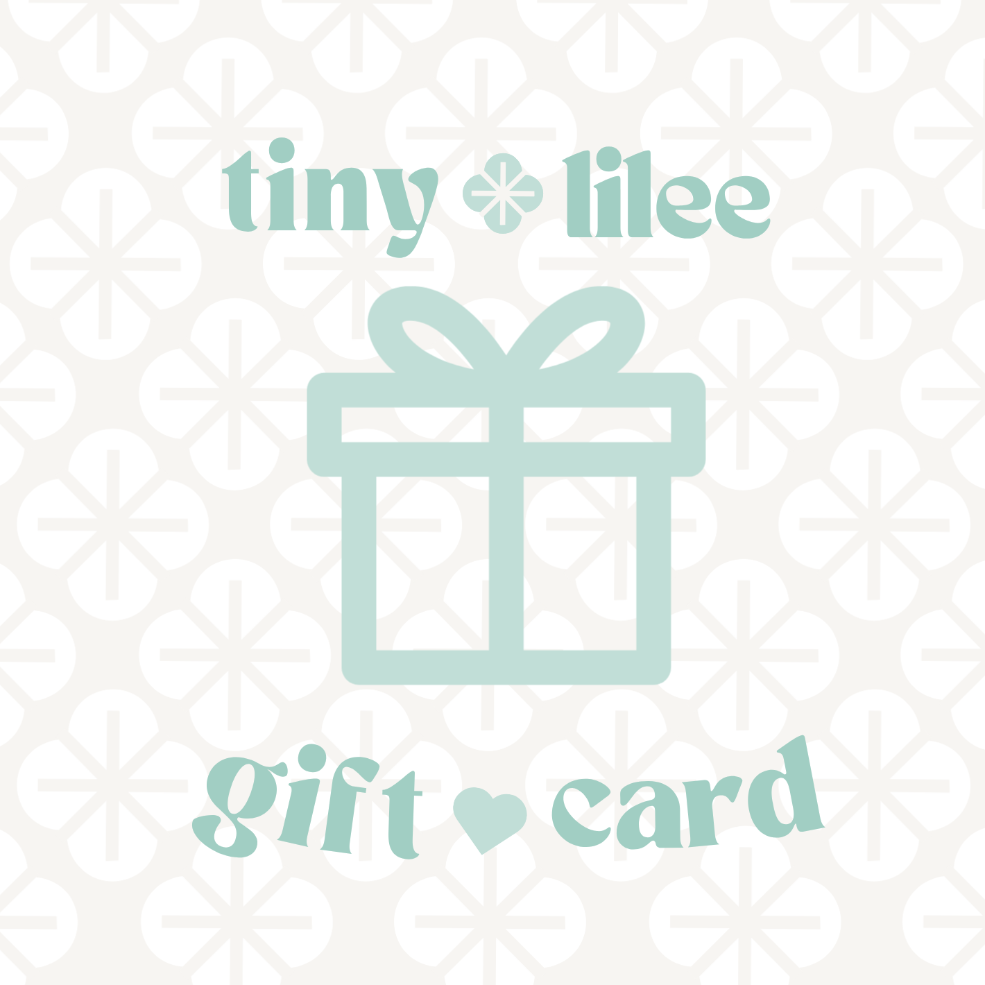 tiny lilee gift card